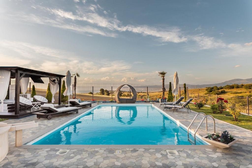 Villa Plagiari Sea View Plagiárion Exteriér fotografie
